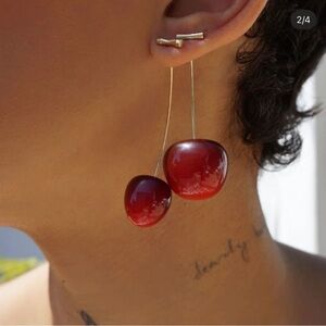 "CHERRY ON TOP" EARRINGS
